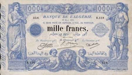 Photo ads/2095000/2095235/a2095235.jpg : je cherche Billets d'Algérie et de la Tunisie